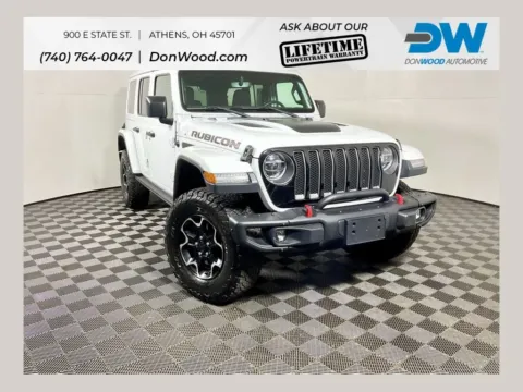 White 2020 Jeep Wrangler Unlimited Rubicon for sale in Athens, OH