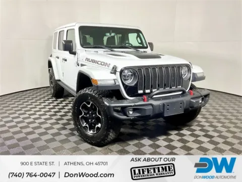 White 2020 Jeep Wrangler Unlimited Rubicon for sale in Athens, OH