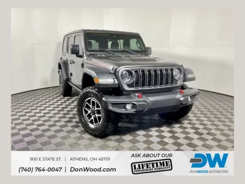 Gray 2024 Jeep Wrangler Rubicon for sale in Athens, OH