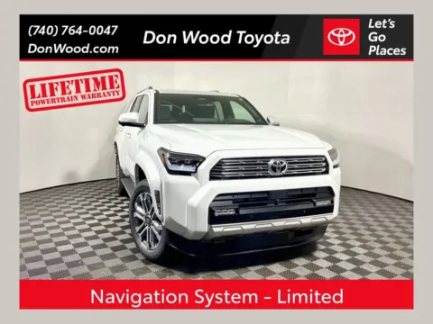 White 2026 Toyota 4Runner Limited for sale in Athens, OH
