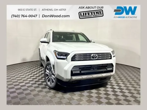 White 2026 Toyota 4Runner Limited for sale in Athens, OH
