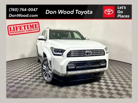 White 2026 Toyota 4Runner Limited for sale in Athens, OH