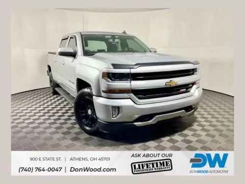 Silver 2018 Chevrolet Silverado 1500 LT for sale in Athens, OH