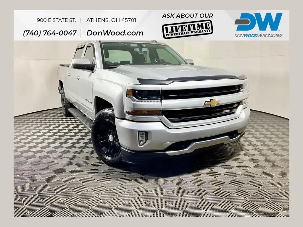 Silver 2018 Chevrolet Silverado 1500 LT for sale in Athens, OH