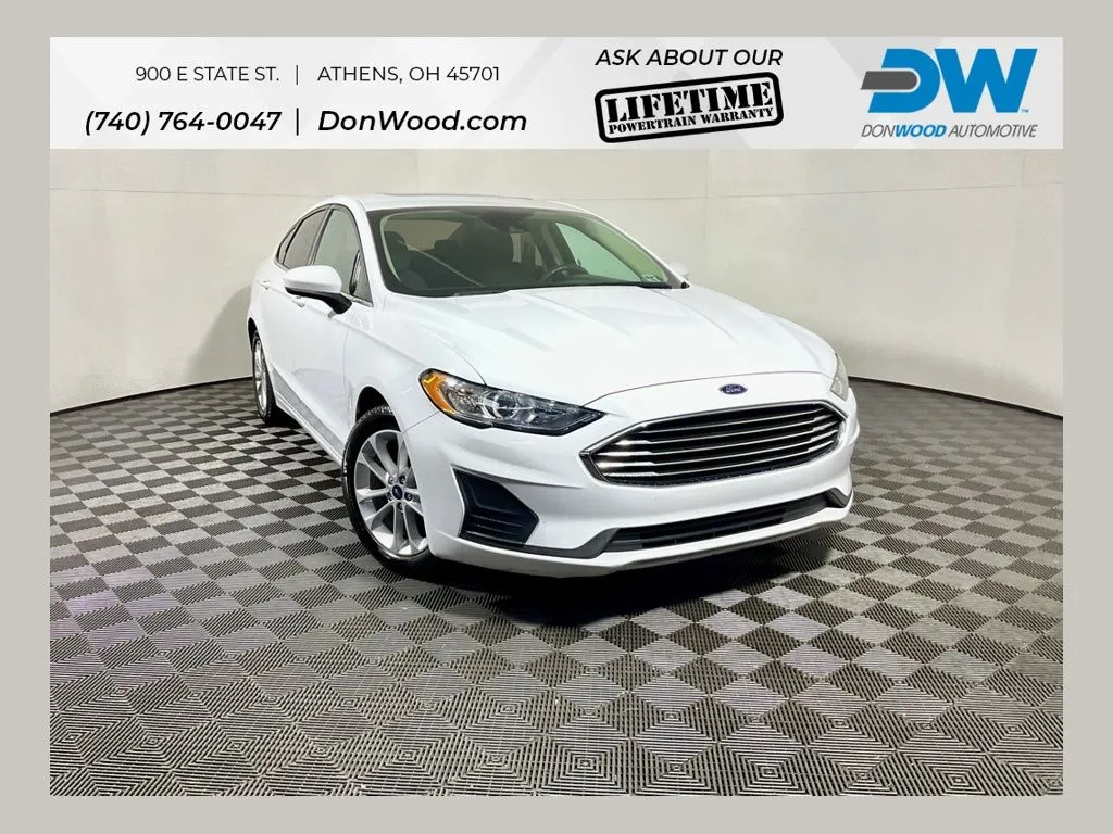 White 2020 Ford Fusion SE for sale in Athens, OH
