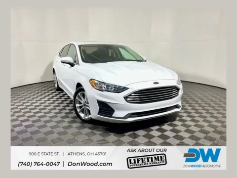 White 2020 Ford Fusion SE for sale in Athens, OH