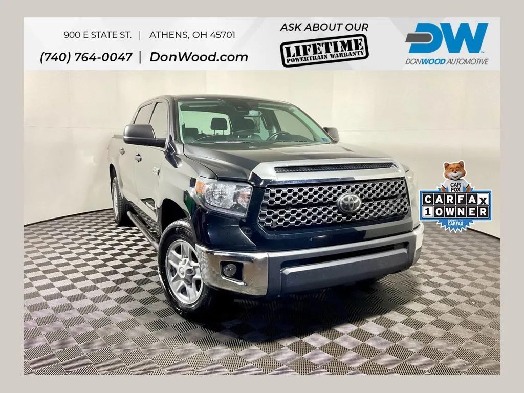 Black 2021 Toyota Tundra SR5 for sale in Athens, OH
