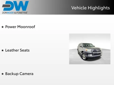 Another view of 2011 Toyota 4Runner SR5 for sale in Athens, OH at Don Wood Toyota