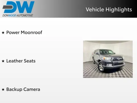 Another view of 2011 Toyota 4Runner SR5 for sale in Athens, OH at Don Wood Toyota