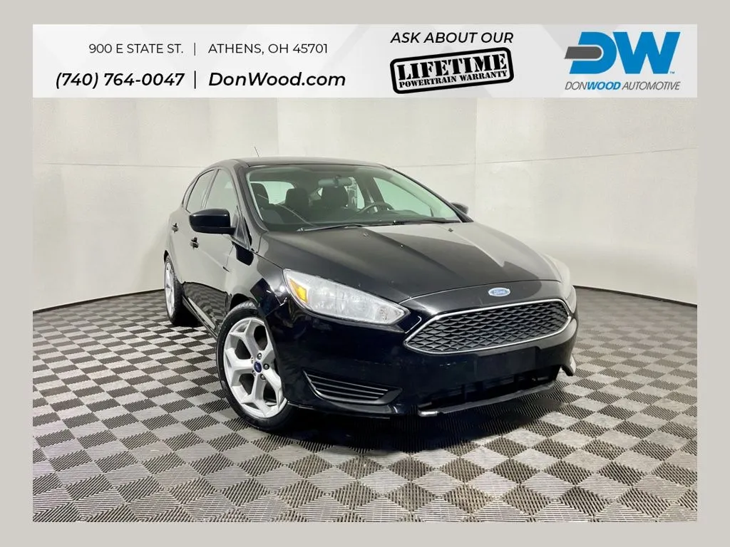 Black 2018 Ford Focus SE for sale in Athens, OH