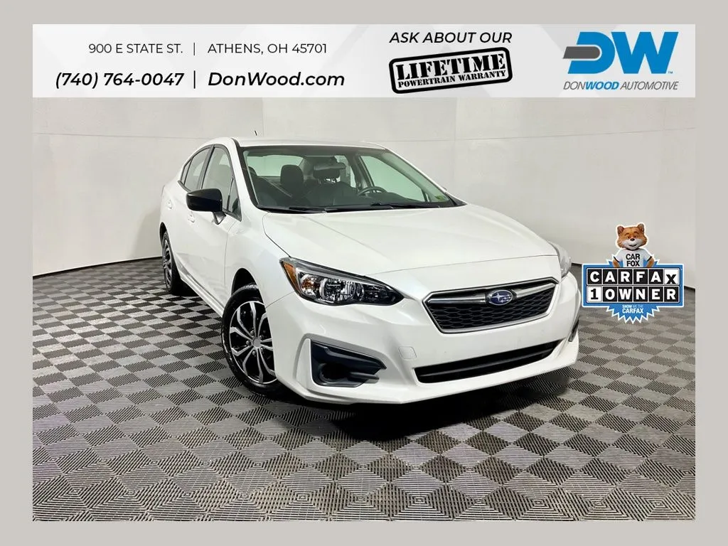 White 2019 Subaru Impreza 2.0i for sale in Athens, OH