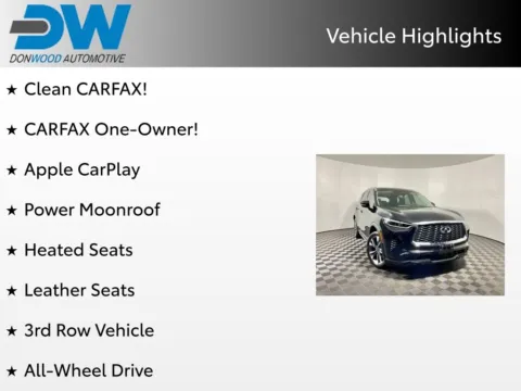 Another view of 2024 INFINITI QX60 LUXE for sale in Athens, OH at Don Wood Toyota