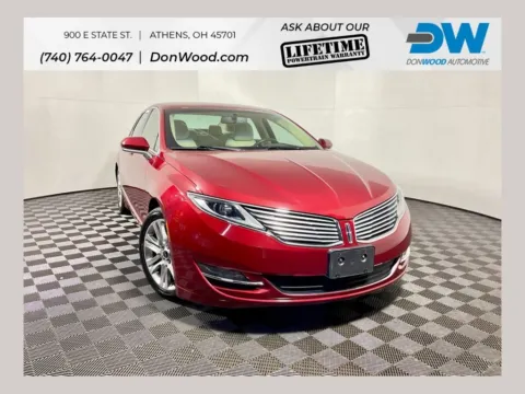 Red 2015 Lincoln MKZ for sale in Athens, OH