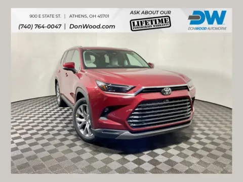 Red 2026 Toyota Grand Highlander Hybrid Limited for sale in Athens, OH