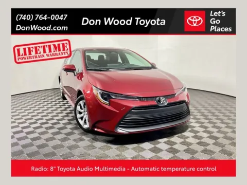 Red 2026 Toyota Corolla LE for sale in Athens, OH