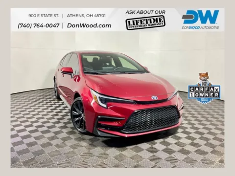 Red 2025 Toyota Corolla Hybrid SE for sale in Athens, OH