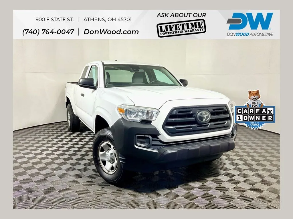 White 2019 Toyota Tacoma SR for sale in Athens, OH