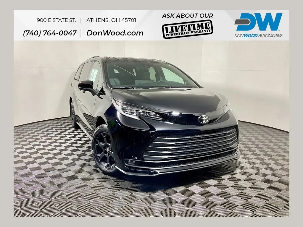 Black 2026 Toyota Sienna Woodland Edition for sale in Athens, OH