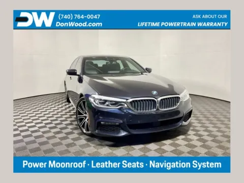 Black 2018 BMW 5 Series 540i for sale in Athens, OH