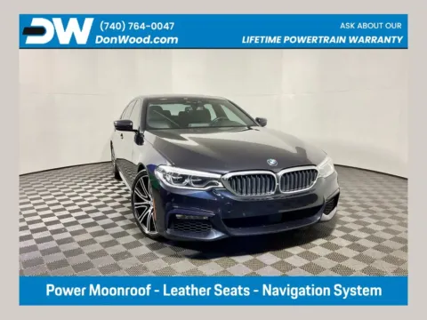 Black 2018 BMW 5 Series 540i for sale in Athens, OH