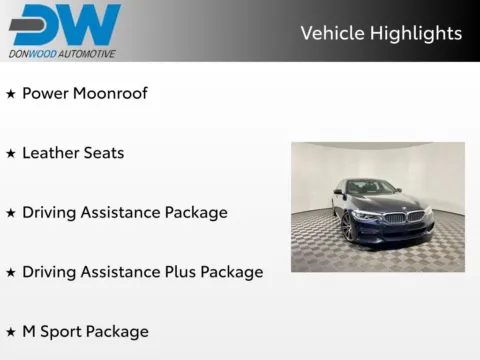 Another view of 2018 BMW 5 Series 540i for sale in Athens, OH at Don Wood Toyota