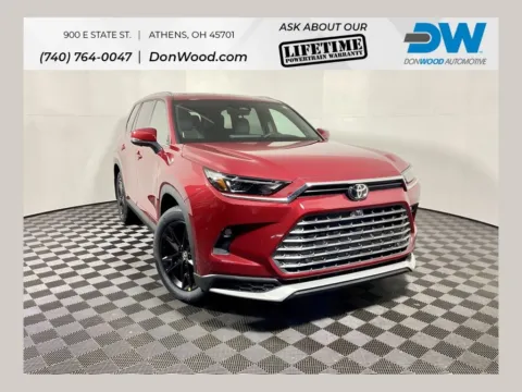 Red 2026 Toyota Grand Highlander Hybrid MAX Platinum for sale in Athens, OH