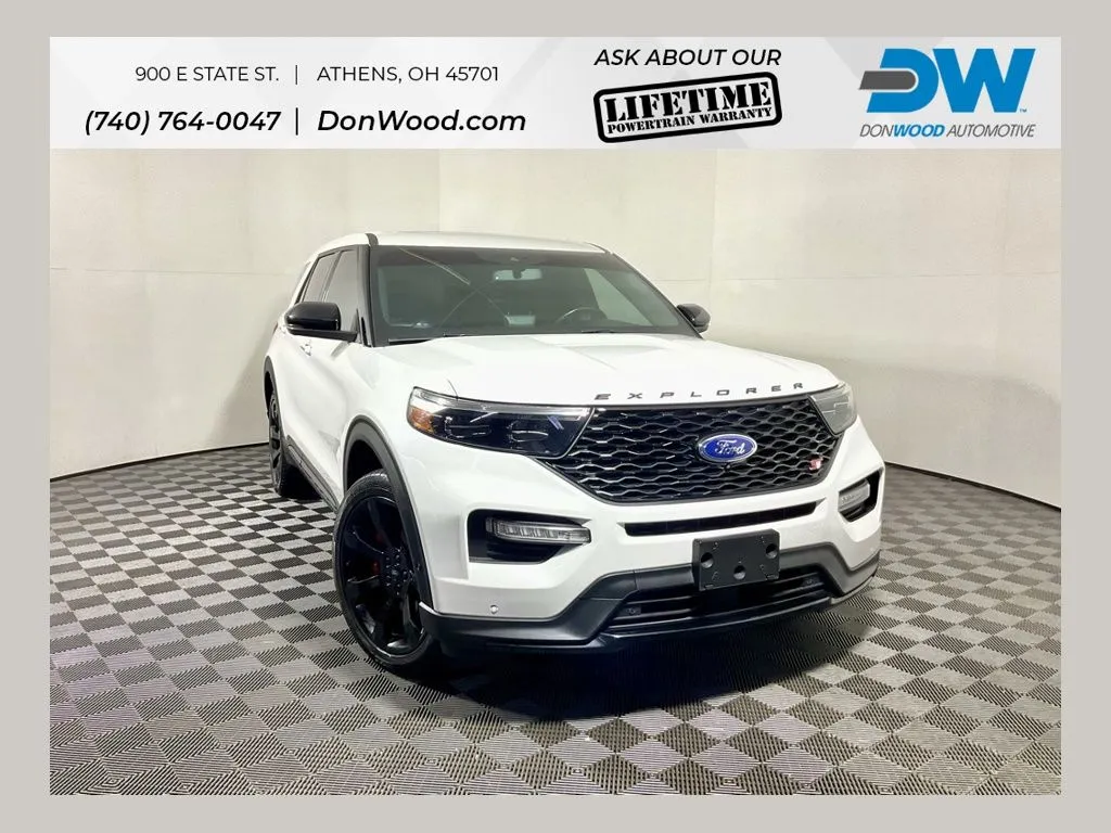 White 2021 Ford Explorer ST for sale in Athens, OH