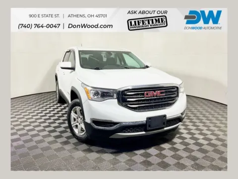 White 2017 GMC Acadia SLE-1 for sale in Athens, OH