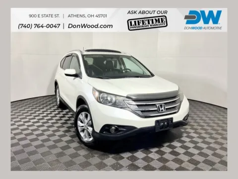 White 2014 Honda CR-V EX-L for sale in Athens, OH