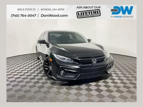 Black 2020 Honda Civic Sport Touring for sale in Athens, OH