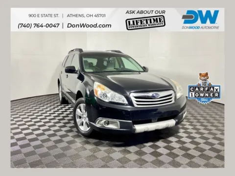 Black 2012 Subaru Outback 3.6R for sale in Athens, OH