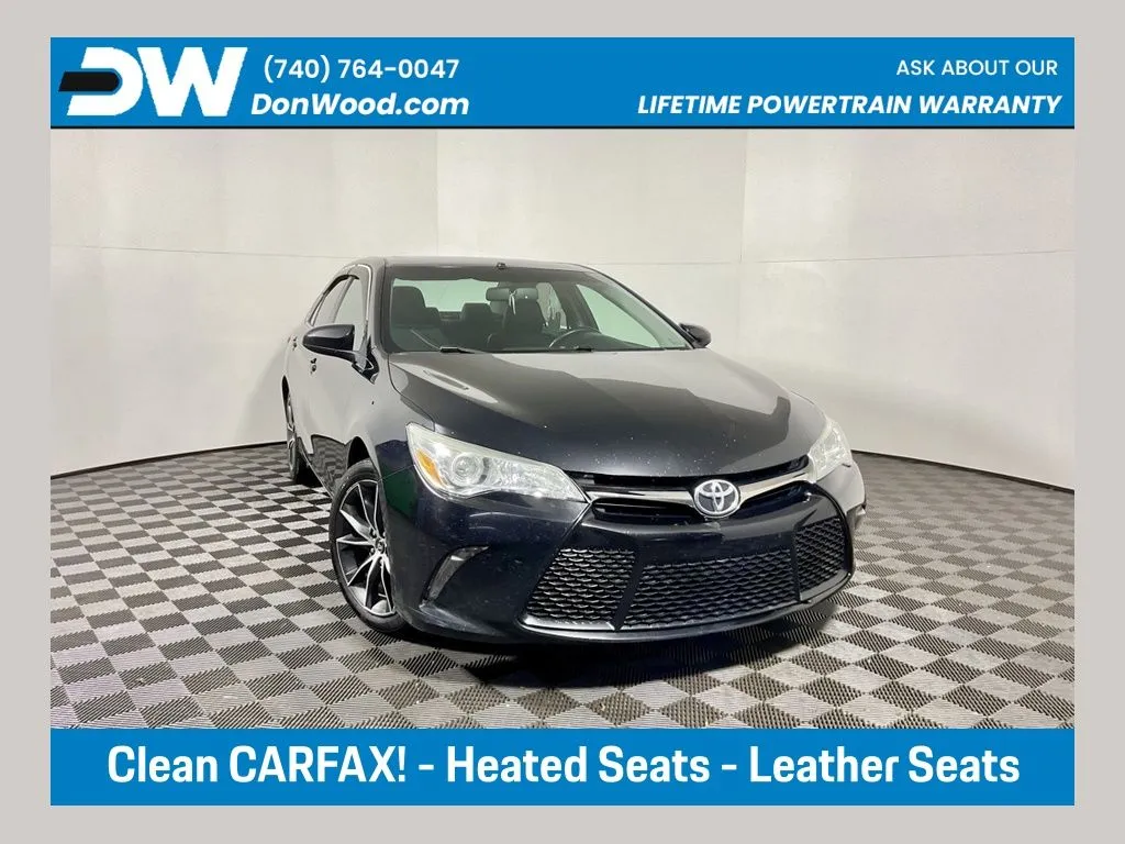 Black 2015 Toyota Camry XSE for sale in Athens, OH