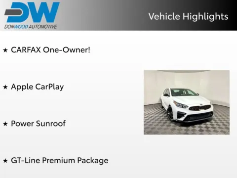 Another view of 2021 Kia Forte GT-Line for sale in Athens, OH at Don Wood Toyota