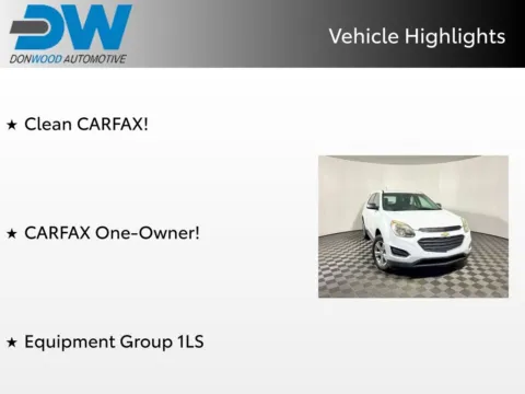 Another view of 2016 Chevrolet Equinox LS for sale in Athens, OH at Don Wood Toyota