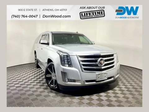 Silver 2015 Cadillac Escalade ESV Luxury for sale in Athens, OH