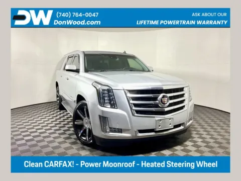 Silver 2015 Cadillac Escalade ESV Luxury for sale in Athens, OH