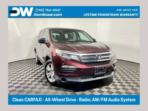 Red 2016 Honda Pilot LX for sale in Athens, OH