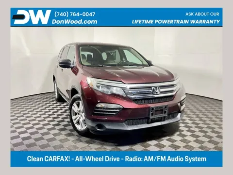 Red 2016 Honda Pilot LX for sale in Athens, OH