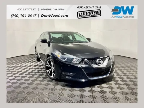 Black 2016 Nissan Maxima 3.5 SV for sale in Athens, OH