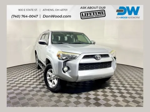 Silver 2015 Toyota 4Runner Trail Premium for sale in Athens, OH