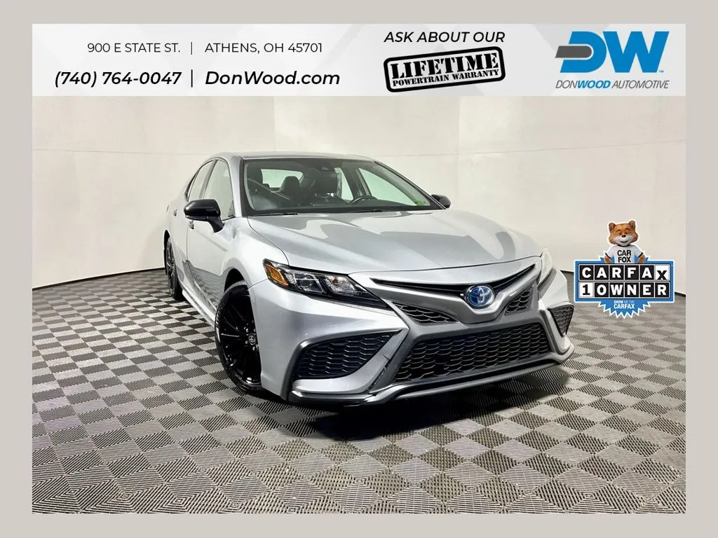 Silver 2022 Toyota Camry Hybrid Nightshade for sale in Athens, OH