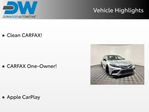 Another view of 2022 Toyota Camry Hybrid Nightshade for sale in Athens, OH at Don Wood Toyota