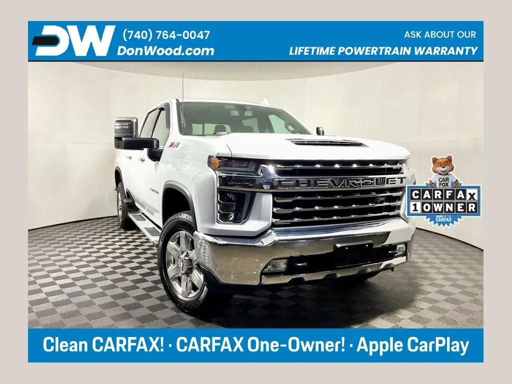 White 2020 Chevrolet Silverado 2500HD LTZ for sale in Athens, OH