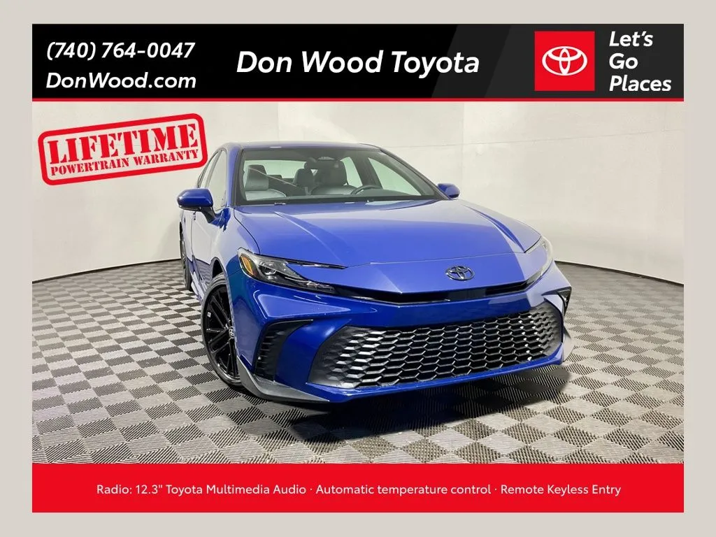 Blue 2026 Toyota Camry SE for sale in Athens, OH