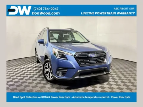 Blue 2023 Subaru Forester Premium for sale in Athens, OH
