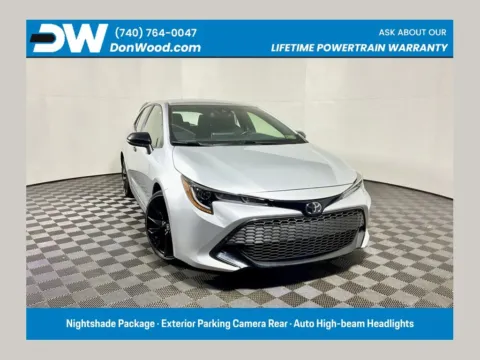 Silver 2021 Toyota Corolla Hatchback SE Nightshade Edition for sale in Athens, OH