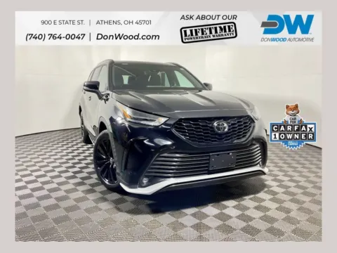 Black 2025 Toyota Highlander XSE for sale in Athens, OH