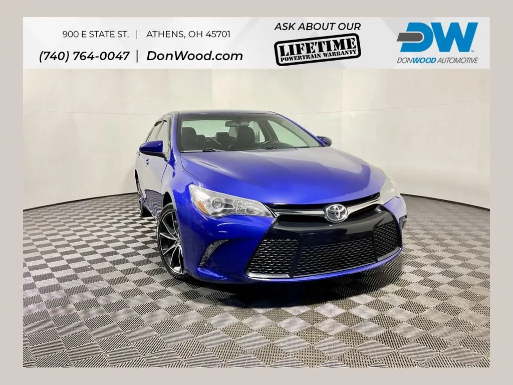 Blue 2015 Toyota Camry LE for sale in Athens, OH