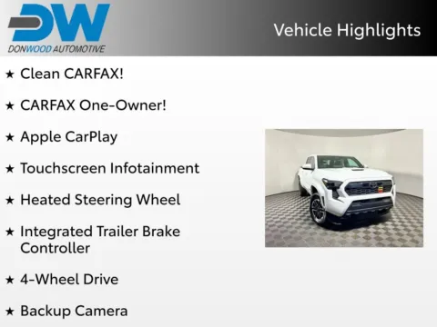 Another view of 2024 Toyota Tacoma TRD Sport for sale in Athens, OH at Don Wood Toyota