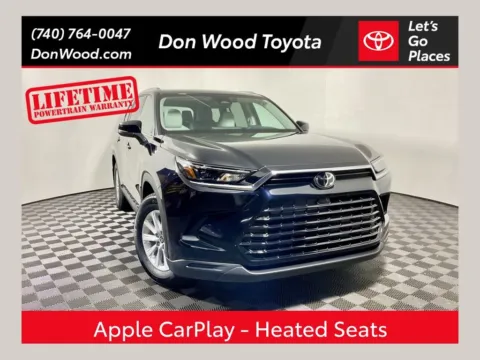 Black 2026 Toyota Grand Highlander Hybrid XLE for sale in Athens, OH